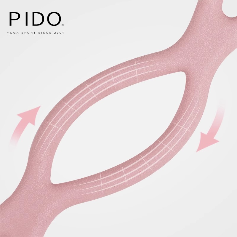 PIDO High Quality Home Fitness Yoga Figure 8 Pullers Improves Hunchback Pullers Resistance Band