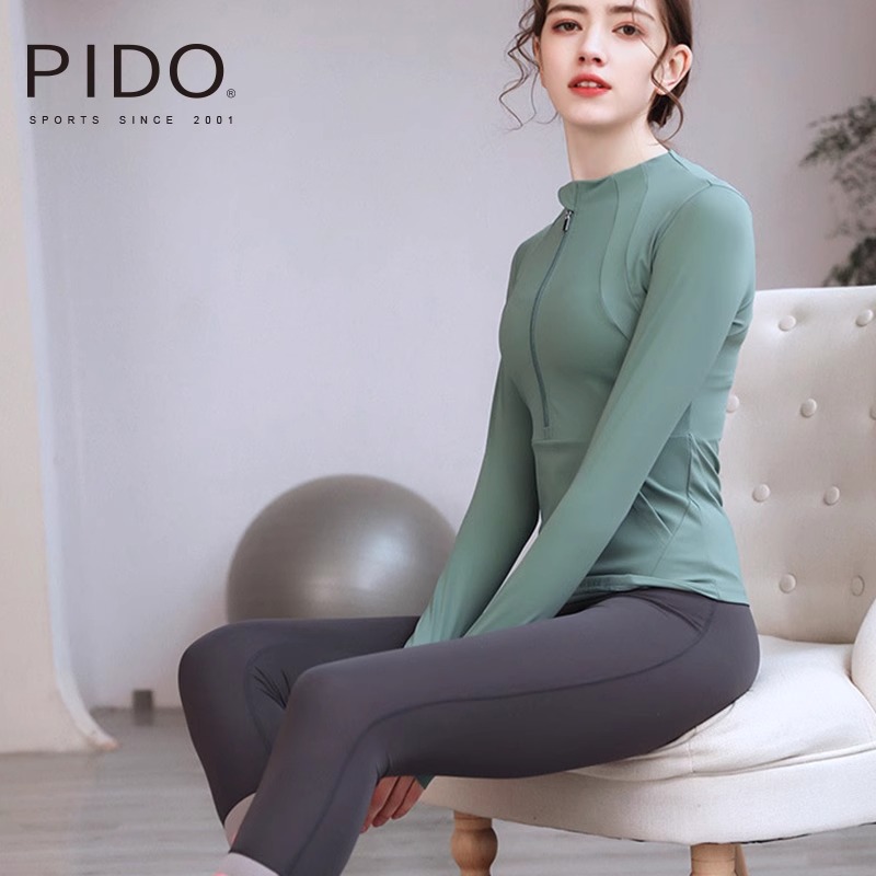 PIDO Ocean Green Yoga Sports Casual Set