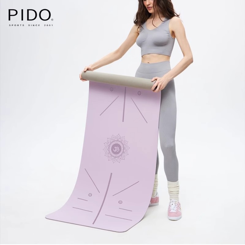 PIDO Eco-friendly TPE Yoga Mat Quality 6/8Mm Wholesale Tpe Double Color Yoga Mat Manufacturer