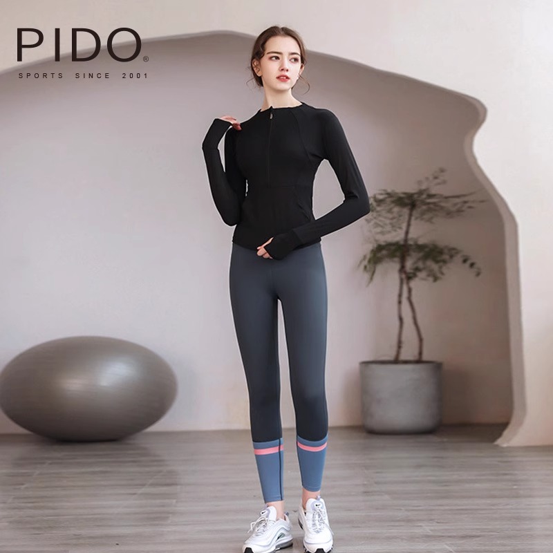 PIDO Ocean Green Yoga Sports Casual Set