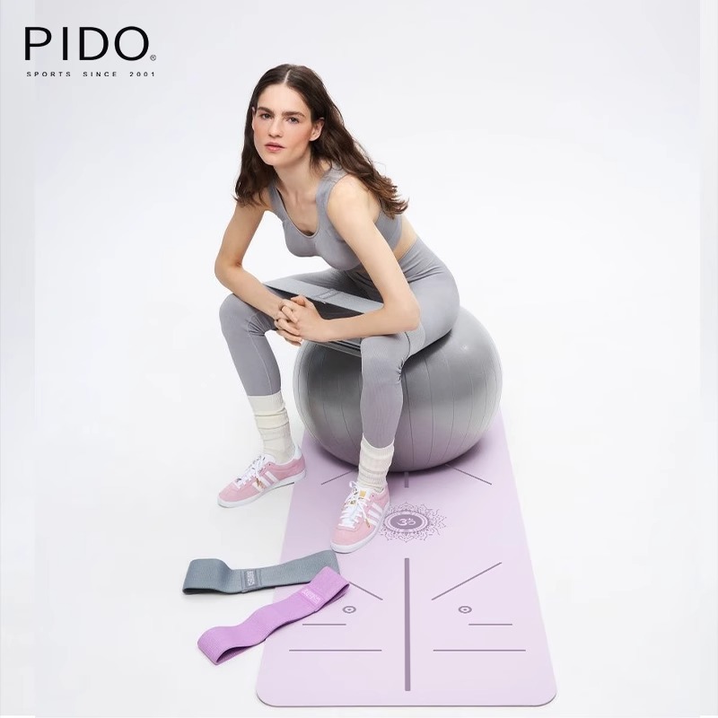 PIDO Eco-friendly TPE Yoga Mat Quality 6/8Mm Wholesale Tpe Double Color Yoga Mat Manufacturer