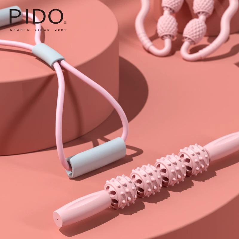 PIDO Yoga Roller and Massage Sticker Multi-functional Yoga Set for Leg Shaping Manufacturer