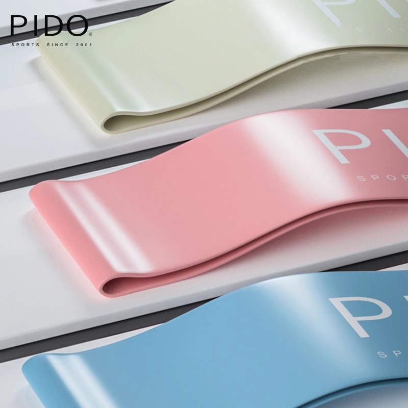 PIDO New Sports Fitness Training Tension Band Hip Loop Elastic Band Anti Slip Upgrade Yoga Band Women