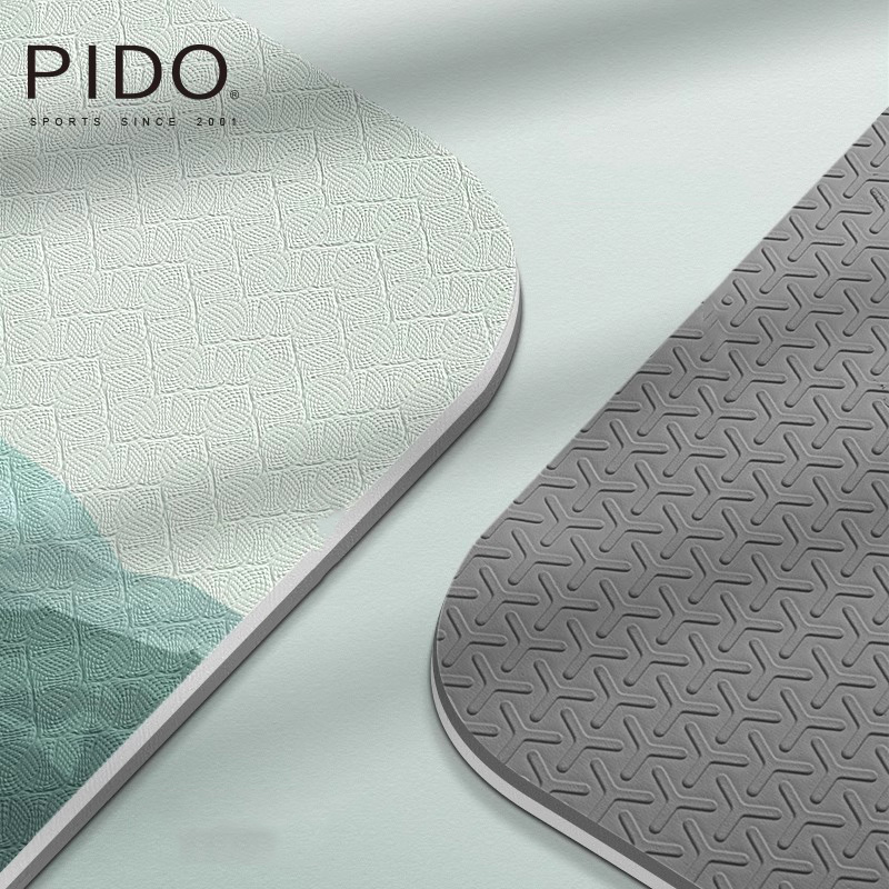 PIDO 8mm TPE Printing Yoga Mat Wholesale Quality Eco-Friendly Customizable | Yoga Mat Supplier